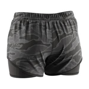 Shorts Deportivos 2 en 1 para Mujer, de Malla, con Forro de Spandex, de Secado Rápido, para Entrenamiento y Gimnasio - Product Image 2