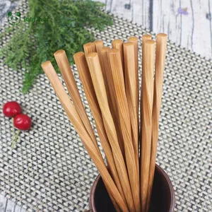 Заводские роскошные прямые продажи бытовых здоровых и экологически чистых скрученных бамбуковых палочек для еды
