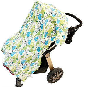 Nouvelle conception Cobijas Dinosaurios bébé mousseline mousseline couvertures d'emmaillotage - Product Image 2