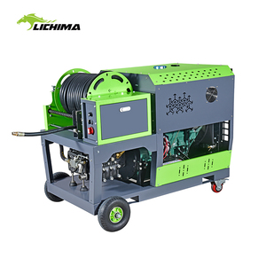 Potente tubo Diesel a quattro cilindri da 65Hp 142L/Min che sbloccava la macchina <span class=keywords><strong>per</strong></span> la rete fognaria ad alta pressione <span class=keywords><strong>per</strong></span> <span class=keywords><strong>tubi</strong></span> da 300-1000Mm - Product Image 4