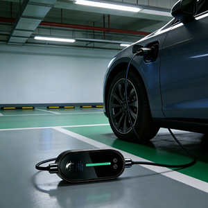 Chargeur EV portable 3,5 kW 16A Type 2 IEC 62196-2 Station de recharge EVSE de niveau 2 Courant réglable Chargeur de <span class=keywords><strong>voiture</strong></span> électrique avec écran LCD - Product Image 5