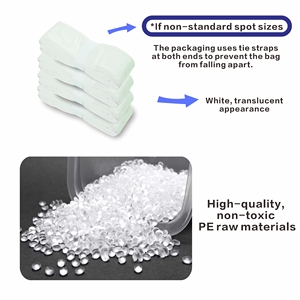 Sacs de dépoussiérage pour aspirateurs industriels en stock Sac d'<span class=keywords><strong>aspirateur</strong></span> de couleur blanche Sac sans fin pour aspirateurs industriels - Product Image 4