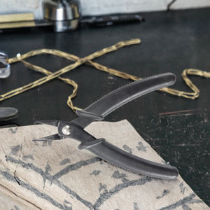 OEM pinset Mini baja tahan karat dapat disesuaikan alat pembuka cincin pemisah multifungsi dengan pegangan pegangan lembut - Product Image 2