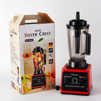 Geoptimaliseerde 3L draagbare elektrische blender en sapcentrifuge, stille fruitpers, makkelijk schoon te maken, elektrische blender en molen