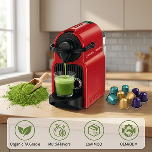 Authentic Matcha Espresso Pods For Multi Brand <b>Coffee</b> <b>Machines</b> Organic Natural Health <b>Green</b> Tea Drink Capsules OEM Service - Product Image 1