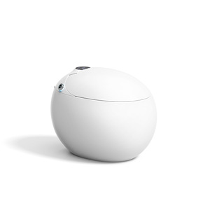 Abattant <span class=keywords><strong>de</strong></span> <span class=keywords><strong>toilette</strong></span> intelligent en acier inoxydable mural compatible téléphone, avec protection en mousse, détection automatique et couvercle rabattable sans contact - Product Image 5