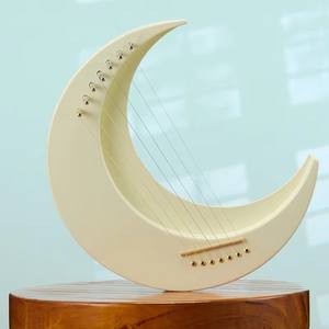 Lyre Harp - 19 Cordes Élément de vent original <span class=keywords><strong>classique</strong></span> Simple à apprendre Portable 7 notes Niche Lyre-style Musical <span class=keywords><strong>Violon</strong></span> - Product Image 5