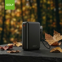 Station d'alimentation portable mini grande capacité OEM universelle avec écran LCD, batterie au lithium, charge rapide, power bank 20000mAh avec câble PD 20W