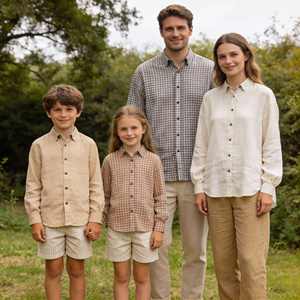 Chemises à boutons OEM ODM, <span class=keywords><strong>chemise</strong></span> à manches longues, coton de bambou, <span class=keywords><strong>chemise</strong></span> décontractée personnalisée pour garçon, <span class=keywords><strong>chemise</strong></span> à carreaux durable, ensembles de chemises - Product Image 4