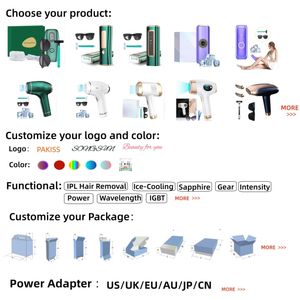 Épilateur photo permanent IPL <span class=keywords><strong>Épilation</strong></span> au laser Épilateur électrique indolore - Product Image 6