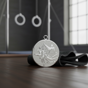 Ciondoli e Charms da Uomo per Ginnastica Artistica, Diametro 25mm, Finitura Fine - Product Image 3