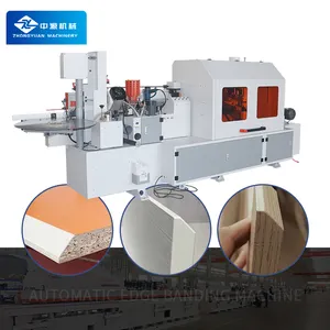 Automatic Bevel Edge Banding Machine With Trimmer With Straight Edge Mode For Furniture Industry