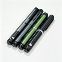 Stylo applicateur cosmétique rechargeable en métal avec logo personnalisé OEM, texture haute qualité, cartouche réutilisable, BoruichiGuang Chine, vente en gros