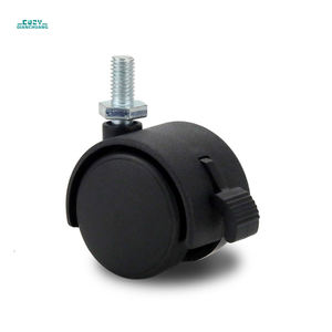 <span class=keywords><strong>Mini</strong></span> roda resistente para móveis, roda dupla pequena 1.2 polegadas castor para móveis de tapete mobília - Product Image 5