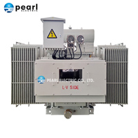 Transformateur de puissance triphasé immergé dans l'huile 630 kVA 12,47 kV 480 V à faibles émissions de carbone compatible avec les réseaux intelligents