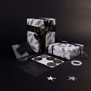 Wholesale High Quality Birthday Tissue Rolls <b>Gold</b> Foil Packaging <b>Wrapping</b> <b>Paper</b> Roll Uperior Craftsmanship - Product Image 3