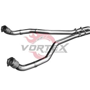 Système d'échappement en acier inoxydable Vortex pour Porsche Macan S GTS 3.0T 3.6, silencieux à commande à distance, catback, poli miroir - Product Image 5