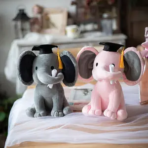 2022 новые милые плюшевые и мягкие детские Слоны игрушки на заказ Мультяшные Слоны плюшевые игрушки