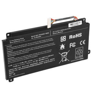แล็ปท็อป10.8V 3860MAhแบตเตอรี่ชาร์จสำหรับToshiba Satellite PA5208U-1BRS E45W P55W <span class=keywords><strong>Chromebook</strong></span> CB35 Sเปลี่ยนแบตเตอรี่ - Product Image 1