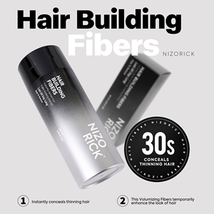Fibras Capilares NIZORICK <span class=keywords><strong>para</strong></span> Zonas Calvas, Disimulan la Pérdida de Cabello de Forma Instantánea, Fibras Capilares de Proteína <span class=keywords><strong>para</strong></span> Hombre - Product Image 2