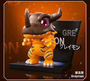 Venta al por Mayor de Figuras Originales POPMART <span class=keywords><strong>Digimon</strong></span>, Serie de Imanes para Refrigerador, Caja Sorpresa, Adornos de Escritorio, Regalos de Cumpleaños - Product Image 3