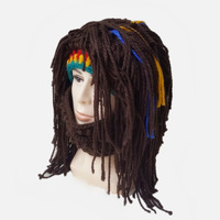 Chapeau en laine tricoté à la main pour homme et femme, style basique, tendance, unisexe, automne et hiver