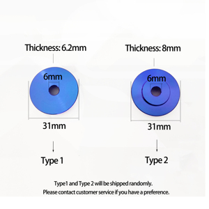 แฮนด์จับไทเทเนียมอัลลอย CNC สำหรับ NMAX/PCX/FOSA GM/<span class=keywords><strong>XMAX</strong></span> รุ่นพิเศษ พร้อมสกรูเกรด 5 ฝาครอบแฮนด์มอเตอร์ไซค์ - Product Image 4