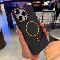 Étui magnétique en TPU pour iPhone 17 Pro Max, finition mate, protection antichoc, commande en gros disponible