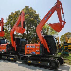 Mini-excavatrice sur chenilles Hitachi ZX70 d'occasion, modèle 2023, faible nombre d'heures, composants essentiels, machine de construction ZX60 ZX75 hydraulique - Product Image 2