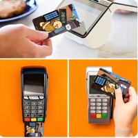 Autocollants personnalisés pour cartes de débit, anti-rayures, sans bulles, amovibles, positionnables, autocollants pour cartes de crédit anime, pour couverture de carte bancaire