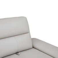 Modernes Sofa mit Verstellbarer Sitztiefe, Platzsparendes Wohnzimmer-Sofa mit Niedriger Breiter Armlehne, OEM ODM Direktvertrieb ab Werk