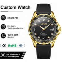 Montre pour homme OEM 9988, haute qualité, sportive, étanche, lumineuse, verte, montre de luxe haut de gamme, montre à quartz pour homme