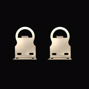 Custom Made <b>Curtain</b> <b>Hooks</b> Double Eye Wall Brackets For Cotton Door <b>Curtains</b> Hardware Accessory YDQ0029 - Product Image 2