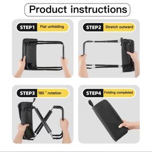 Mini <span class=keywords><strong>Sgabello</strong></span> <span class=keywords><strong>Pieghevole</strong></span> Tascabile Portatile Ultraleggero di Design da Esterno con Borsa per il Trasporto - Product Image 5