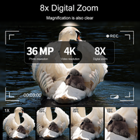 Lunettes de vision nocturne numériques infrarouges HD LCD GVDA haute résolution 4K, caméra binoculaire à double usage jour et nuit