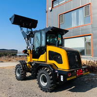 Mini Caricatore Compatto con Pala Frontale Diesel 1500kg, Macchinario per Movimento Terra ad Alta Efficienza per Uso Agricolo