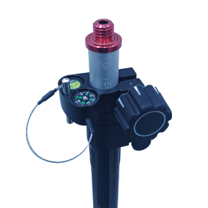 เสาคาร์บอนไฟเบอร์แบบยืดหดได้ 2.4 เมตร พร้อมแกนกลางสำหรับเครื่องมือสำรวจ GPS RTK สำหรับอุปกรณ์และอุปกรณ์เสริมเครื่องมือสำรวจที่ดิน - Product Image 5