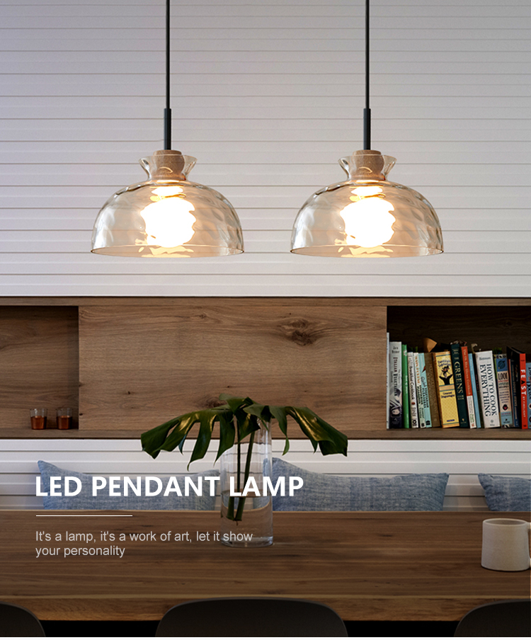 Factory Wholesale Price Decoration Shop Home Restaurant Modern Glass Chandelier Pendant Light
