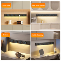 Prise de courant pour lampe à induction 13 10A EU/FR/Russie/Israël/Italie, adaptateur électrique amovible pour bureau, prise universelle USB UK