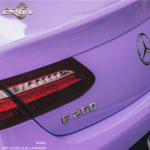 CRYSTAL GLOSS LILAC LAVENDER Car <b>Wrap</b> Vinyl <b>Roll</b> Full Car Film Weather Resistance Exterior Air <b>Bubble</b> Free - Product Image 3
