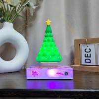 Árbol de Navidad Artificial de Sobremesa, Árbol de Navidad Flotante con Levitación Magnética para Niños, Decoraciones para Mesa de Fiesta en Casa