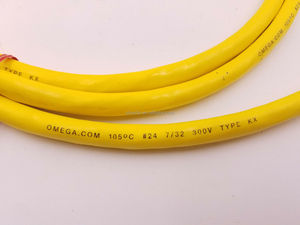 Câble de Compensation de Thermocouple en PVC en alliage de Chromel/alu solide, couleur jaune, câble d'extension de Thermocouple KX multipaire - Product Image 4