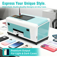 Impresora UV de Cama Plana XP600 de 2400DPI de Alta Velocidad y Tamaño Compacto con Conectividad USB para Aplicaciones en Tazas, Artículos de Golf, Flexibles y Huevos
