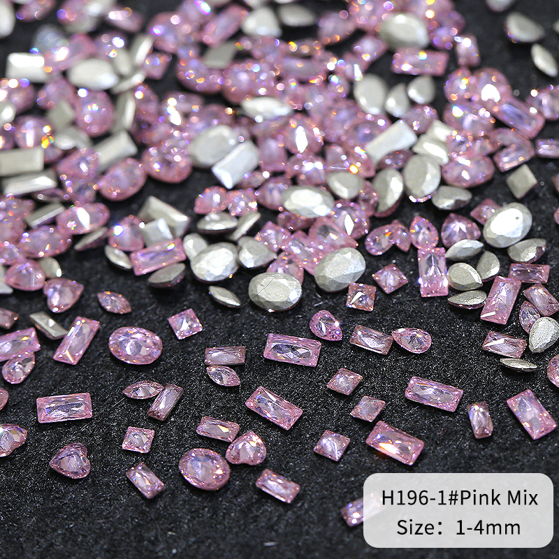 H196-1   หัวข้อ: H196-1#สีชมพู 50ชิ้น