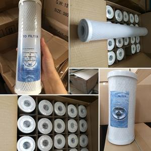 Whole House 2.5" 4.5" Diameter 10inch 20inch Length Activated Carbon Block CTO Water Purifier Filter Cartridge - Product Image 6