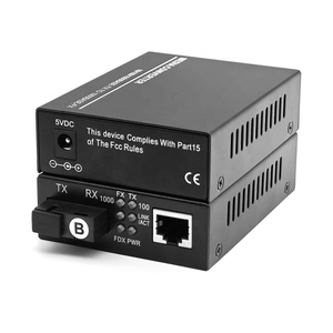 1 Port 1*9 SC Optik Gigabit SM 1310/1550nm Tek Modlu Tek Fiber Medya Dönüştürücü Optik Ağ Anahtarı - Product Image 6