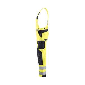 BLAKLADER - 288915123389D124 Multinorm inherent BIB Hi-vis Yellow/Navy Blue-EAN 7330509625750 FLAME RESISTANT WORKWEAR - Product Image 4