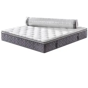 High Sleep Quality Smart Roll Up Pocket Spring Mattress Comfort Zone Mattress