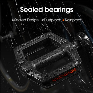 <span class=keywords><strong>Pedales</strong></span> <span class=keywords><strong>Planos</strong></span> de Ciclismo WEST BIKING al por Mayor, Baratos, de Plástico de Ingeniería y Acero, Ultraligeros con Rodamiento de Bolas para Bicicleta de Carretera y <span class=keywords><strong>MTB</strong></span> - Product Image 6