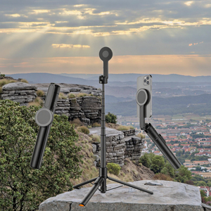 Bâton de <span class=keywords><strong>selfie</strong></span> en aluminium extensible de 65 pouces pour MagSafe <span class=keywords><strong>iPhone</strong></span> Rotatif à 360 ° avec fonction pliable à distance sans fil - Product Image 3